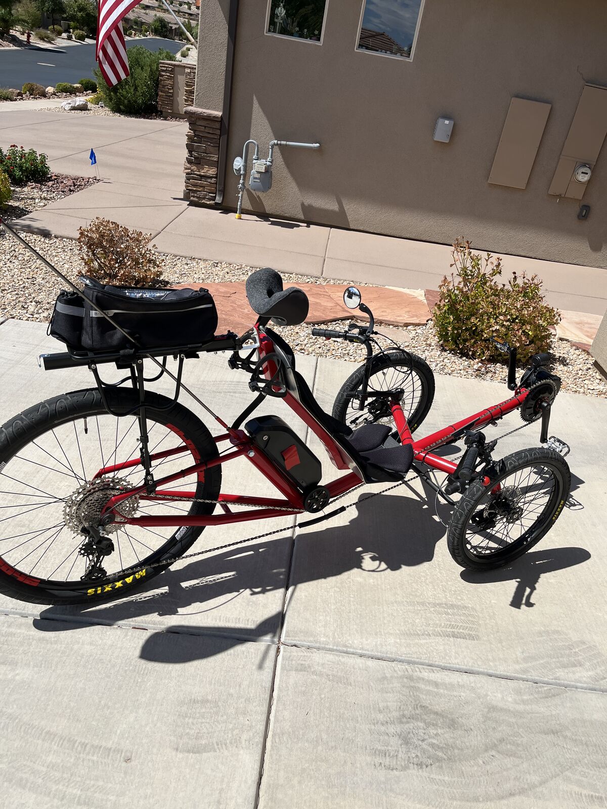 Recumbent ebike