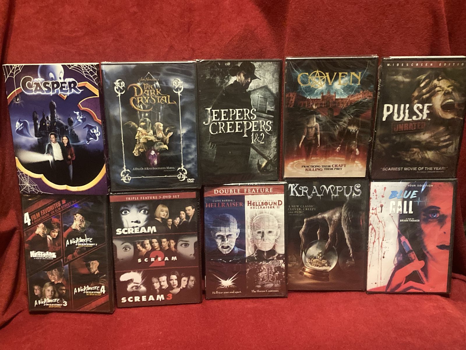 DVD Horror Sci Fi Fantasy Adventure Collection All New 10 Dollars Each 