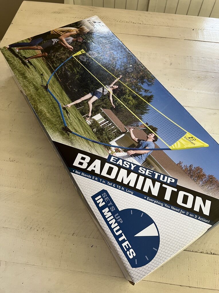 Badminton Set Easy Setup NIB