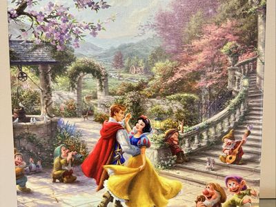 Thomas Kincaid authentic Snow White print