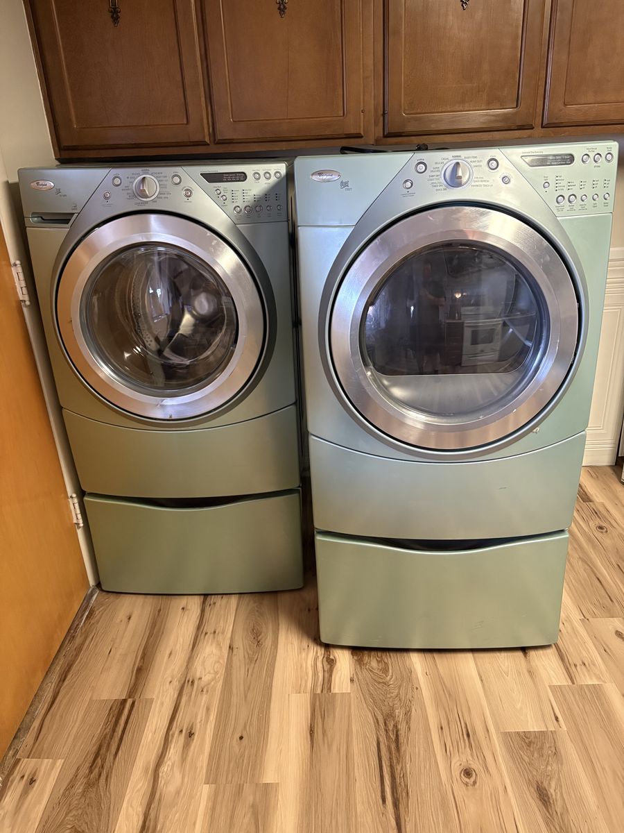 Washer And Dryer Gas Connected