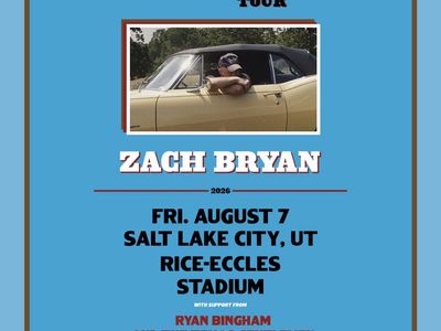 Zach Bryan at Rice Eccles Stadium