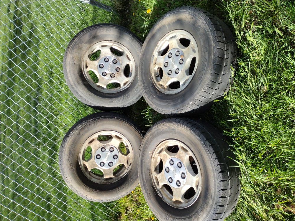 16" Chevy wheels $400 O.B.O.