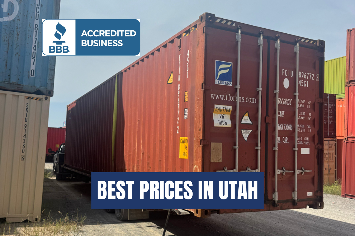 20' Shipping Container – One Trip – Secure Equipment Storage – Ready Now