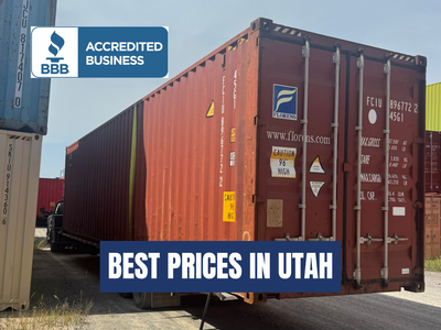 20' Shipping Container – One Trip – Secure Equipment Storage – Ready Now