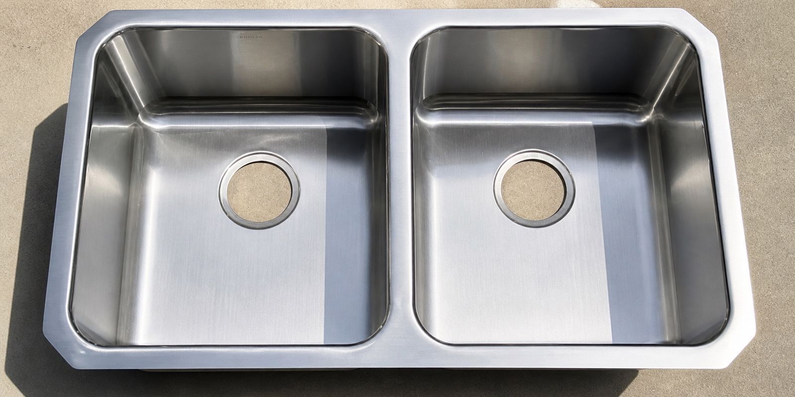 KOHLER Double Bowl Undermount Sink