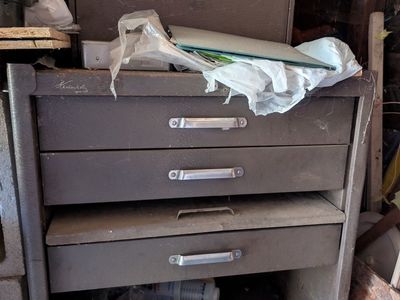 Tool cabinets and miscellaneous tools for sale