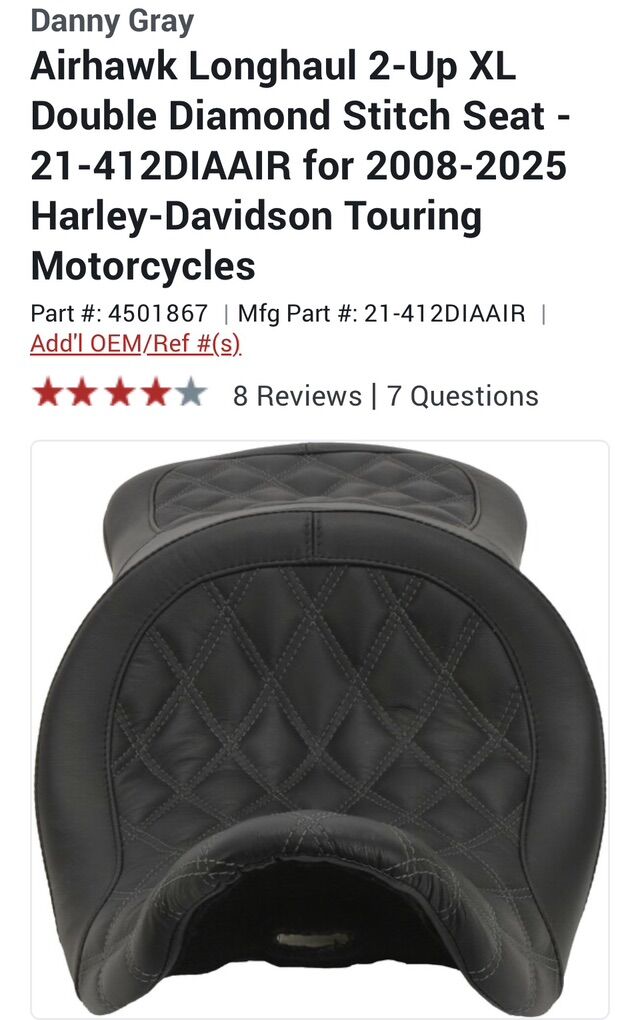 H-D Touring Air Hawk