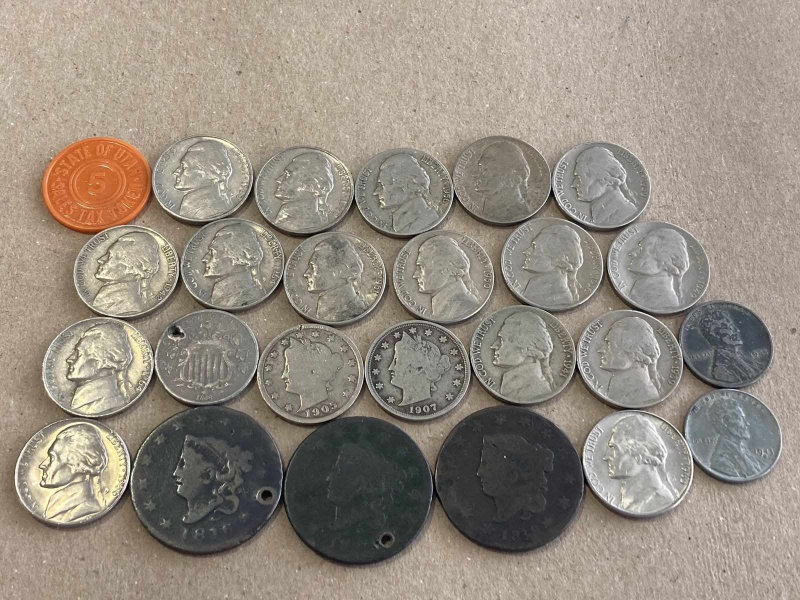 U.S. coin starter kit early 1816-1966 U.S. coin starter kit
