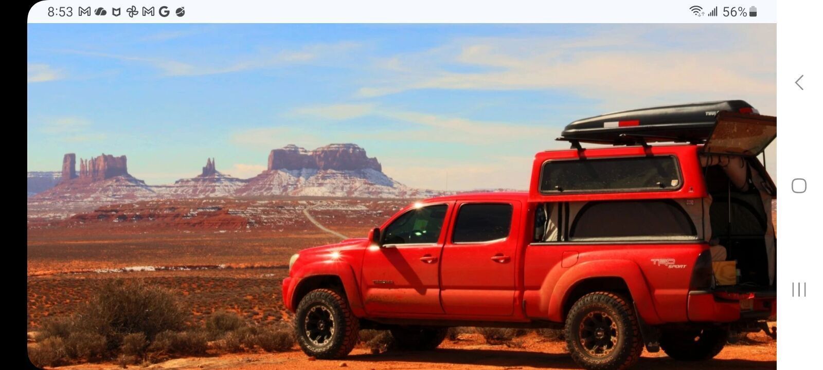 Pickup topper lift & canvas camper system