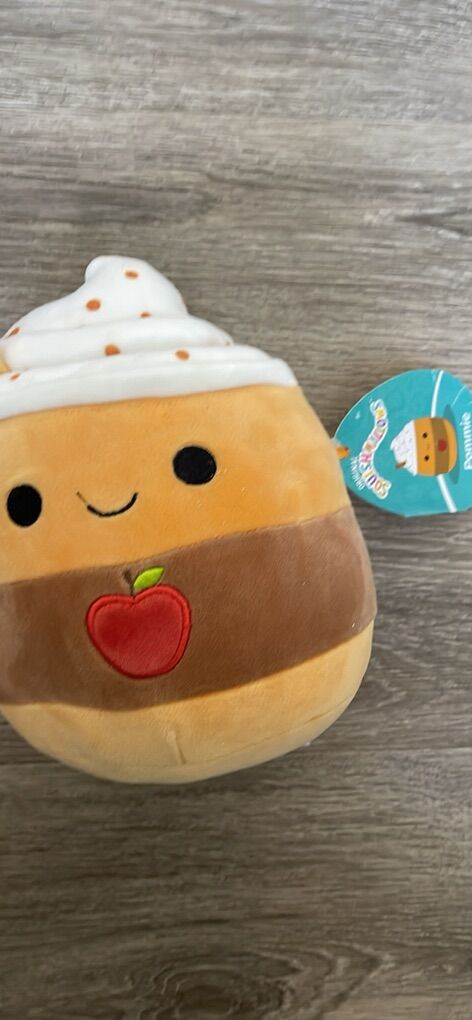 Swishmallow Pommie Apple Cider Stuffed Plush 7 In