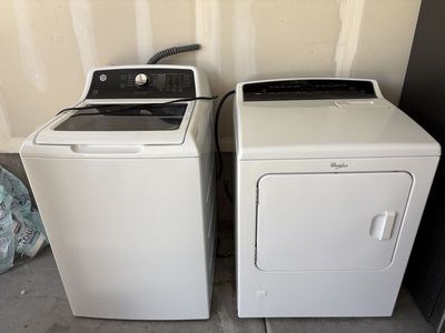 Whirlpool Top-load Washer and Dryer