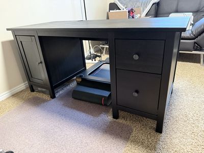 IKEA Hemnes Desk Brown-Black
