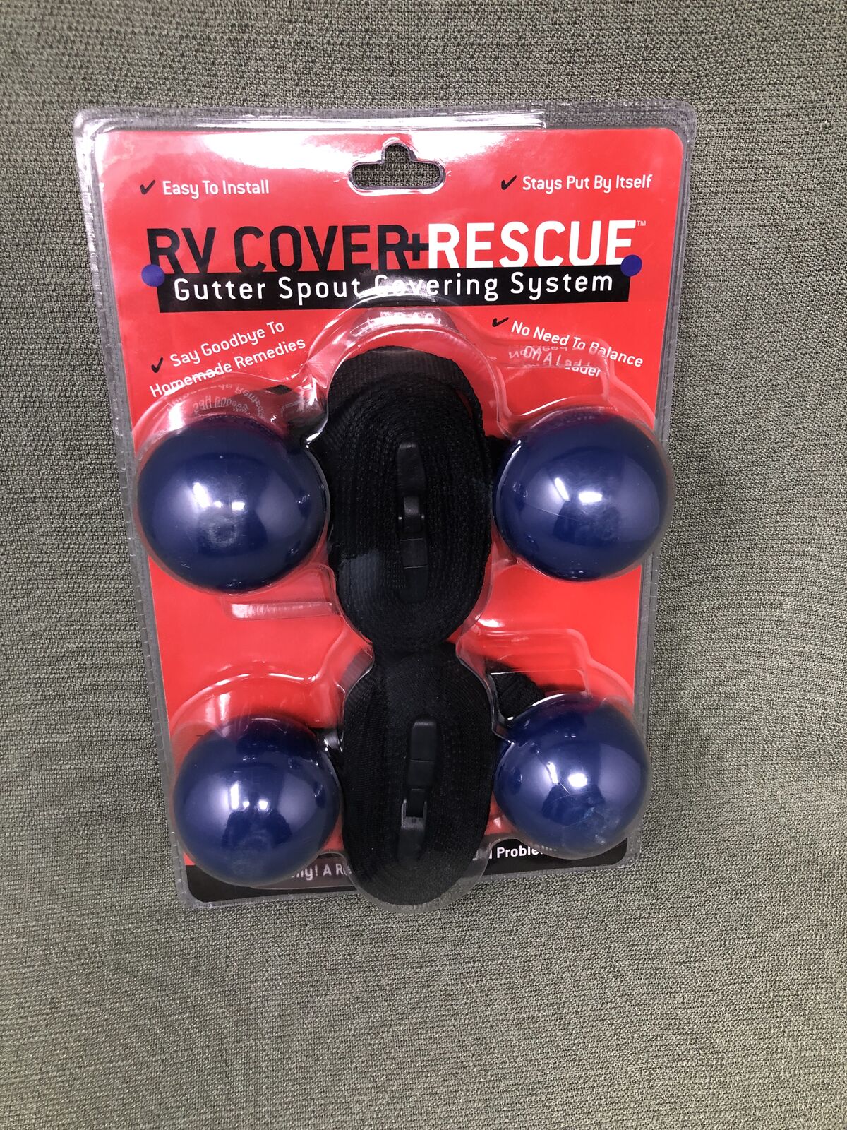 RV Cover Rescue – Gutter Spout Covering System (Brand New, Sealed)