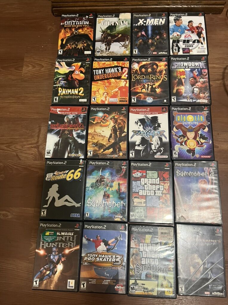 PLAYSTATION 2 PS2 Games