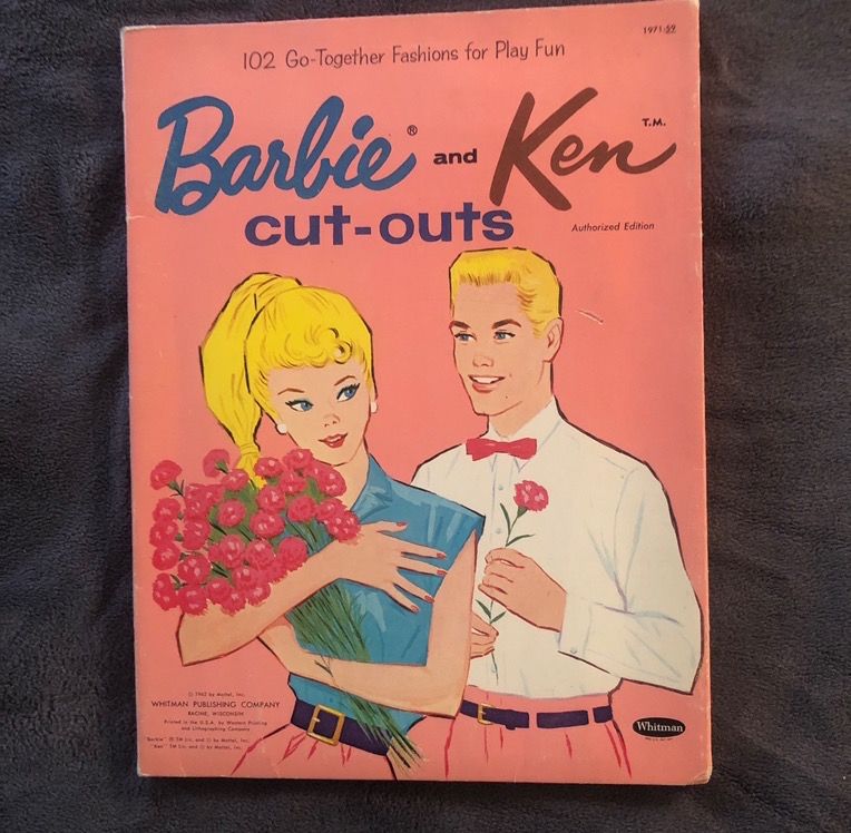 Vintage Barbie And Ken Cutouts