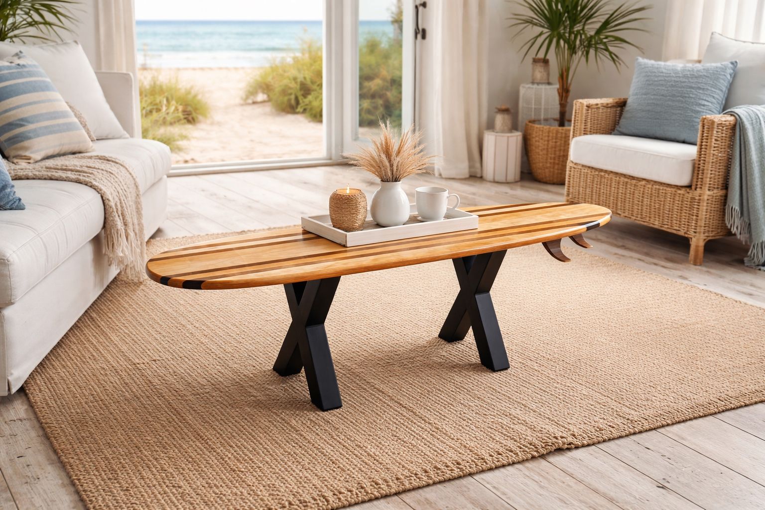 Surfboard Coffe Tables
