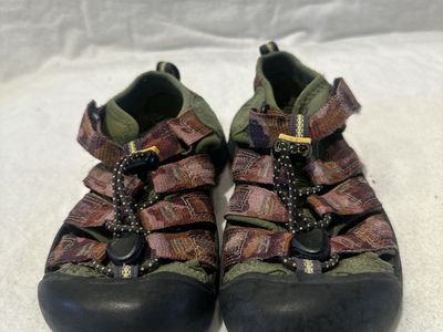 Keen toddler, 13 camo/olive green WP hiking sandal