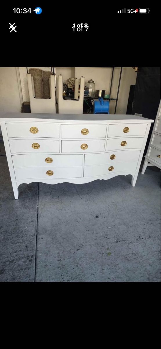 French dresser with night stands