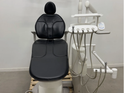 Adec 311 Dental Chair with 361 Side Mounted Doctor and Assistant Packages & Exam Light; Full Op.