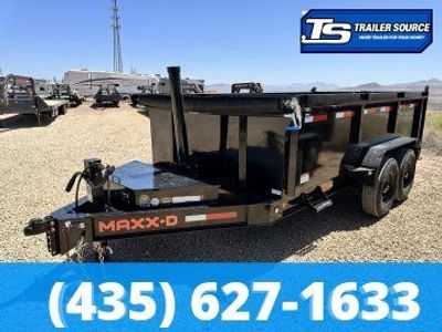 7x14 Maxx-D DTX Dump Trailer - 36" Sides - 15K GVWR