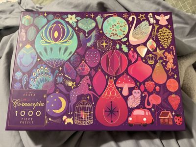 Elena Essex Christmas Cornucopia 1000 piece puzzle