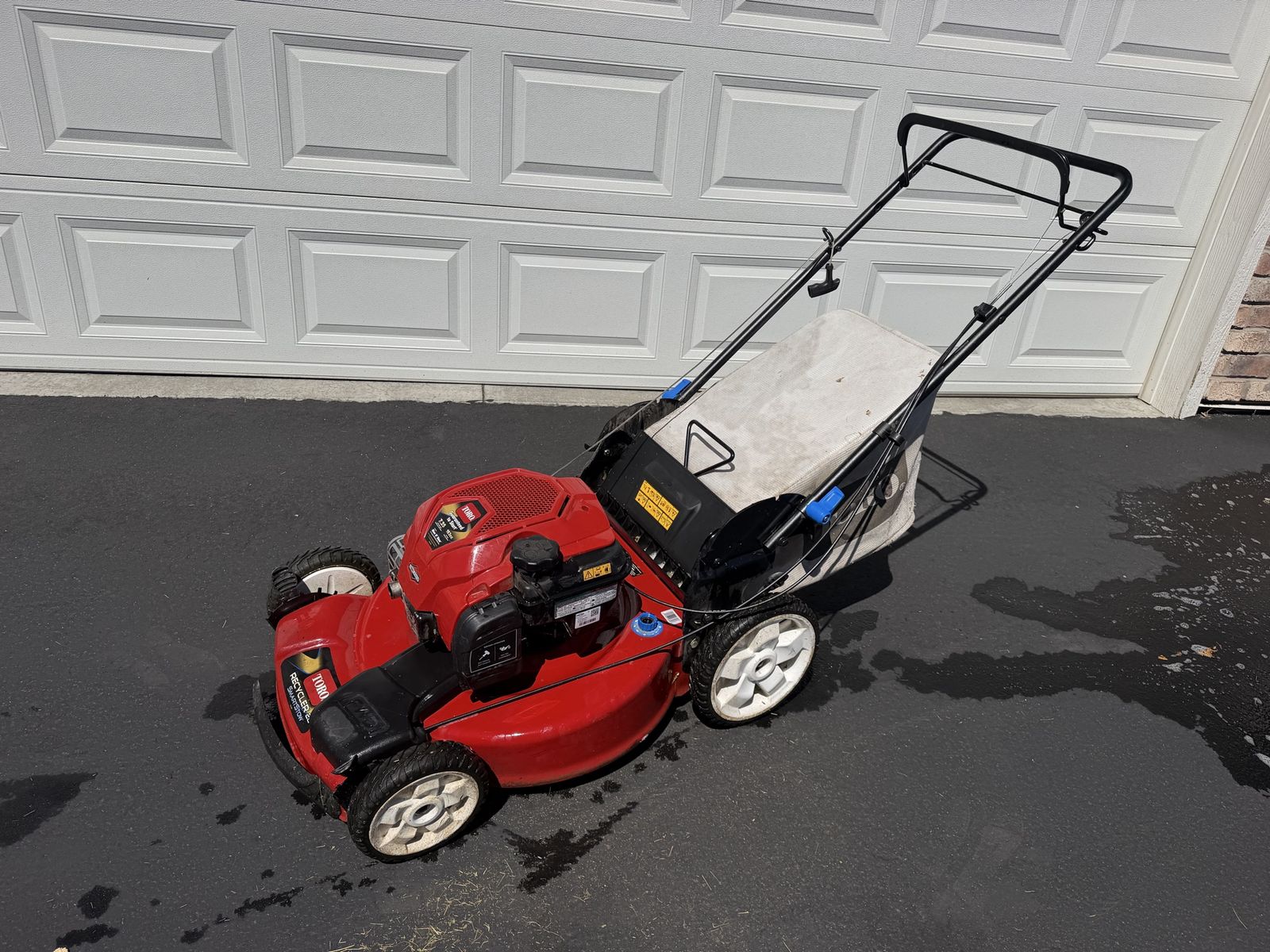 Toro Recycler 22 SmartStow 7.25 163cc FWD Gas Lawn Mower with Bag