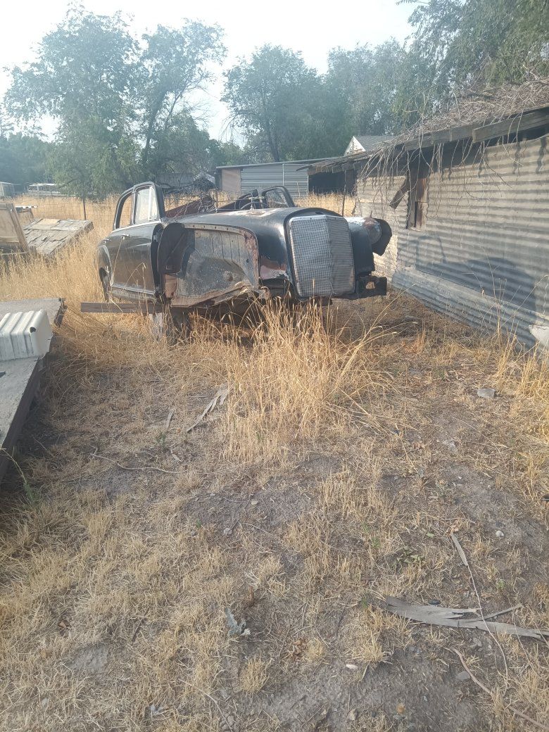 55 Mercedes rat rod 250 OBO 