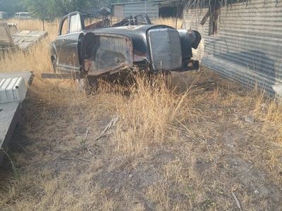 55 Mercedes rat rod 250 OBO