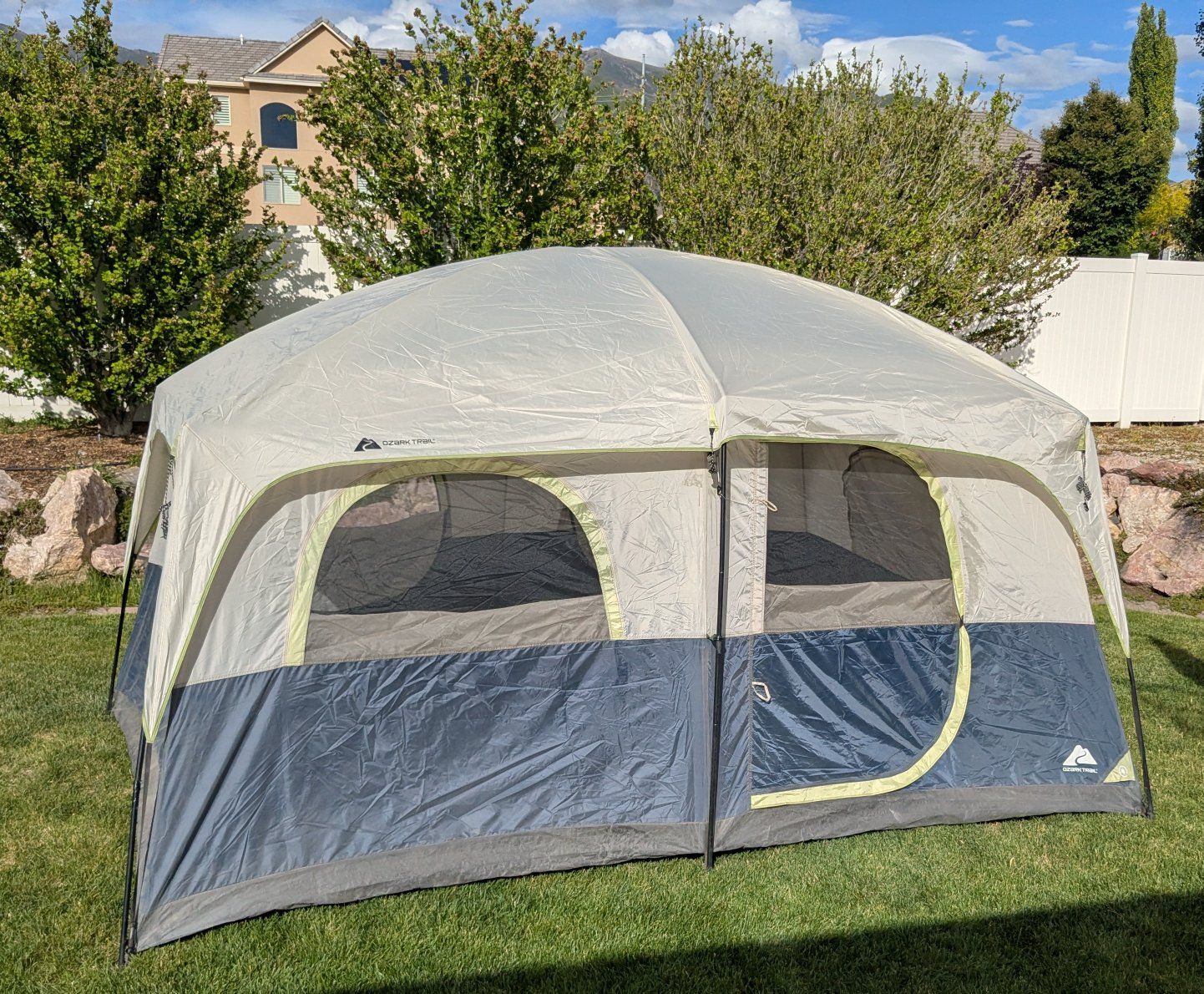 Ozark Trail 10 Person Straight Wall Cabin Tent