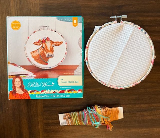 Cow Cross Stitch Kit by The Pioneer Woman