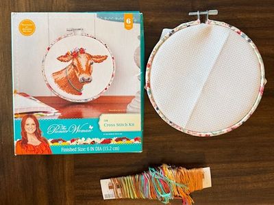 Cow Cross Stitch Kit by The Pioneer Woman