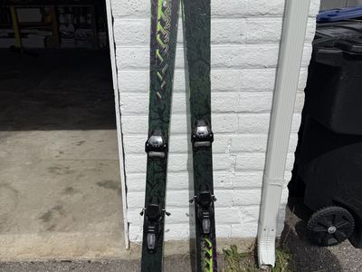 K2 Twin Tip Skis w/ Bindings – 164cm – Great Park Skis