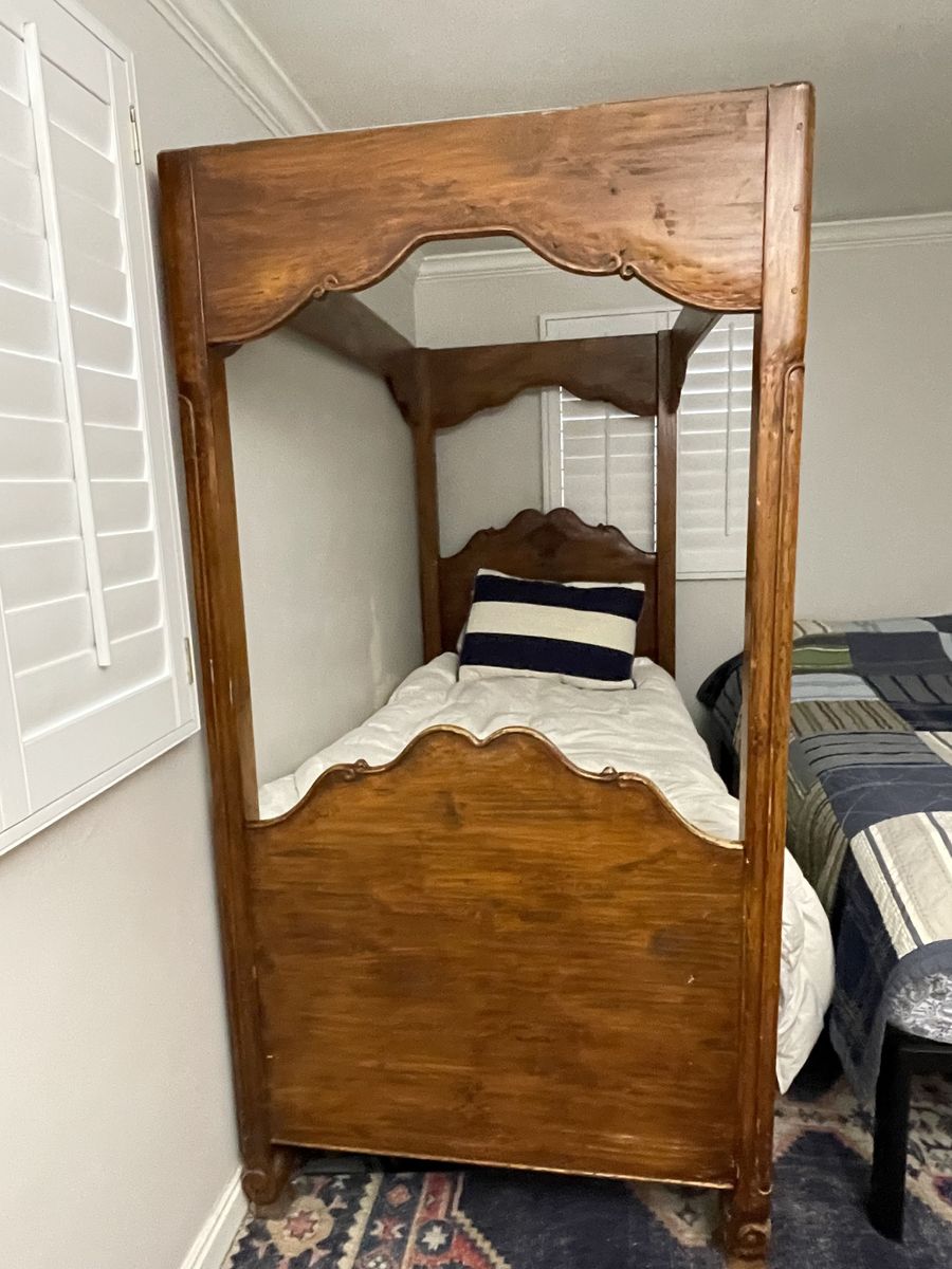 Handmade Twin Canopy Bed