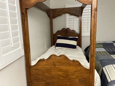 Handmade Twin Canopy Bed