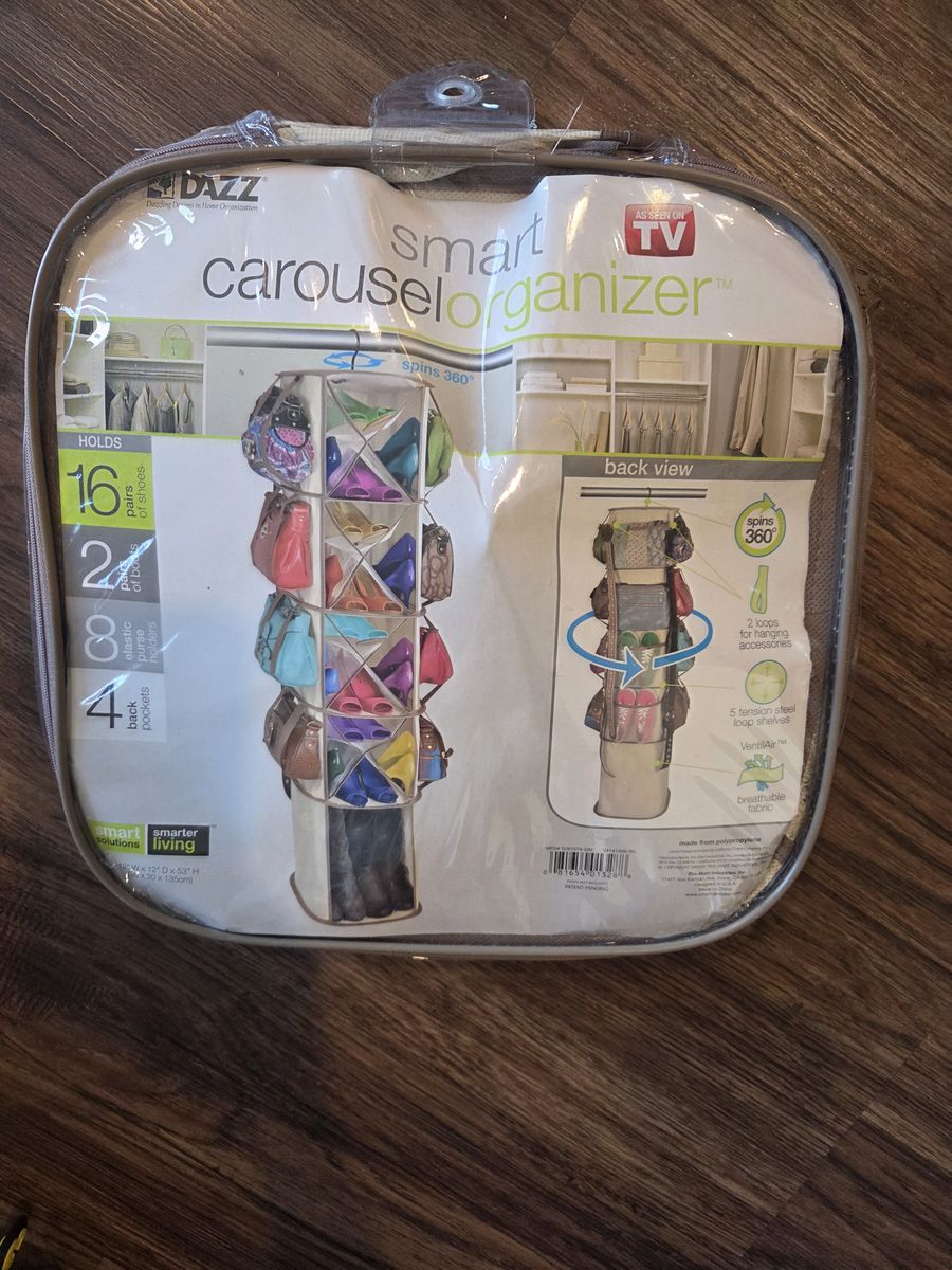 Smart carousel organizer as seen on tv