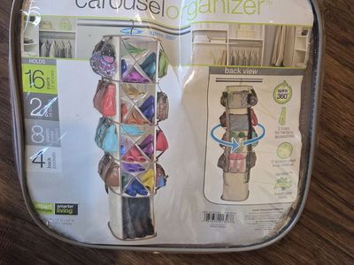 Smart carousel organizer as seen on tv