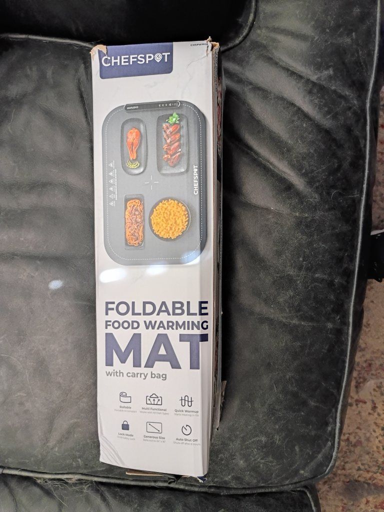 food warming thaw mat new with carring case