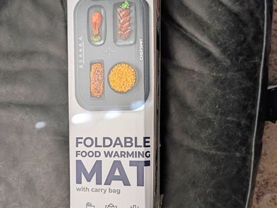 food warming thaw mat new with carring case