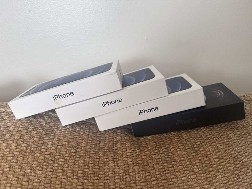 iPhone 12 (x3) and iPhone 12 Pro