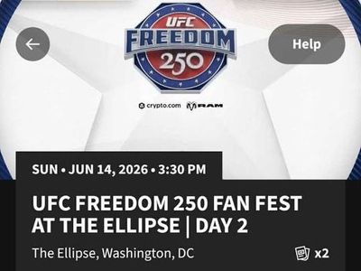 Trading 1 Ticket to the UFC Freedom 250 Fight in D