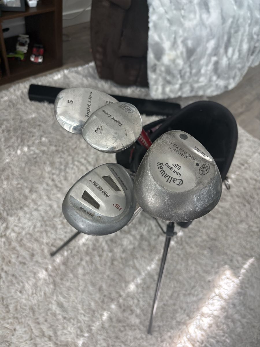Driver + Wood set AND Golf Bag