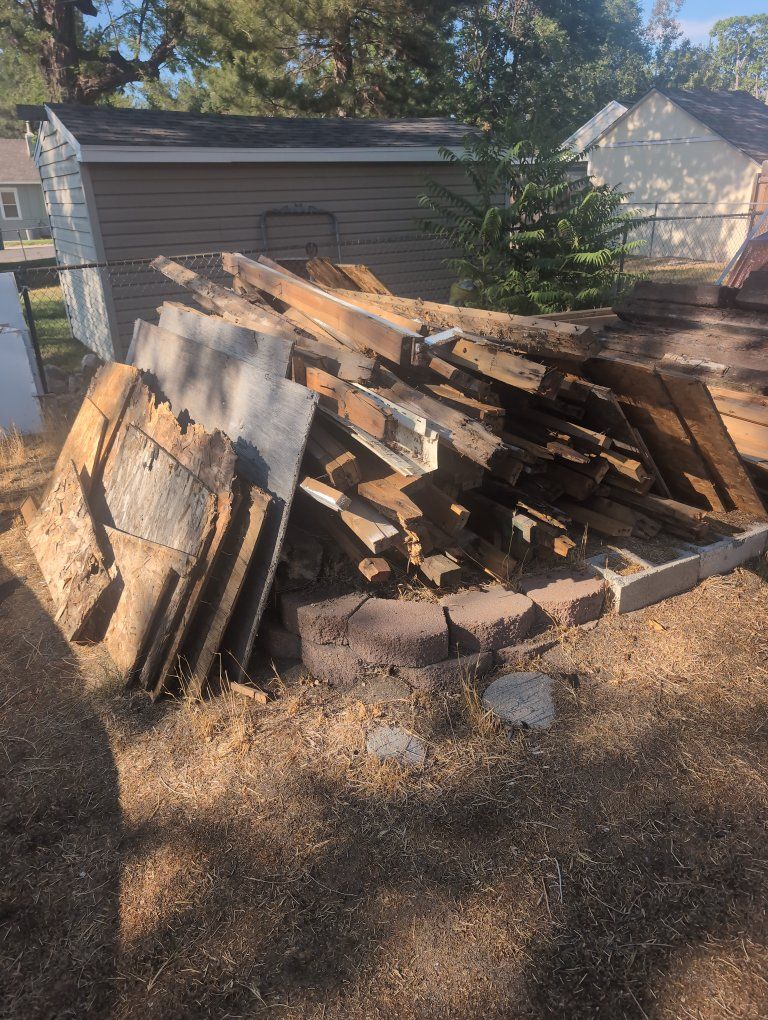Used Lumber & Wood Scraps for DIY Projects, Landscaping, or Firewood - Various Sizes & Conditions