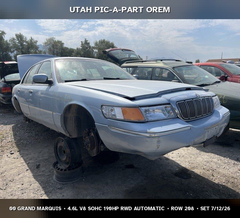 2000 Mercury Grand Marquis Parts - UTPAP Orem