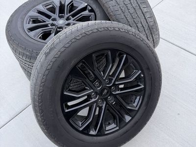 Ford Wheels And Tires Off F150