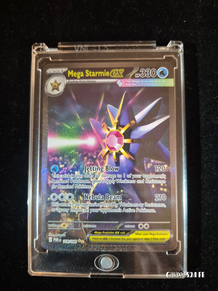 Mega starmie ex Pokemon card BRAND NEW