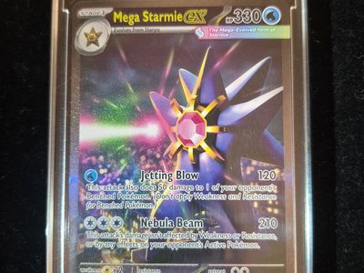 Mega starmie ex Pokemon card BRAND NEW