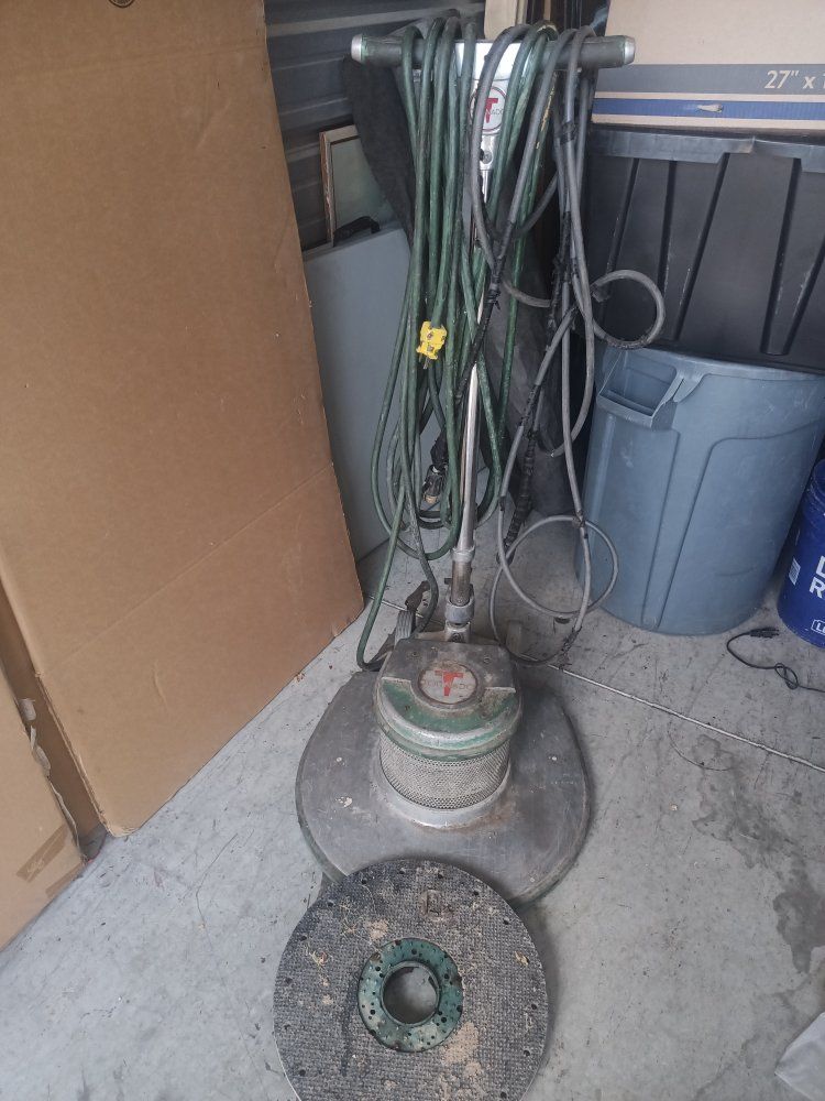 Tornado Commercial Floor Buffer and Polisher Machine with Pad