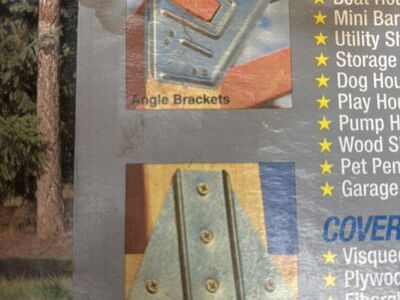 Framing Brackets For Shed, Dog House, Chicken Coop