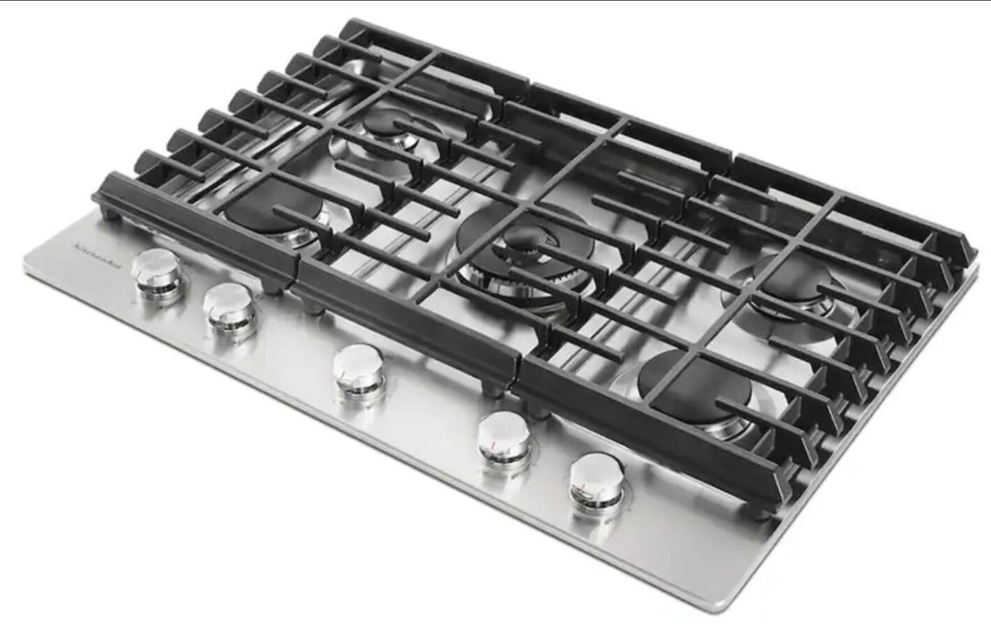 30 in. KitchenAid gas cooktop Model # KCGS550ESS  NEW